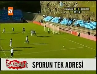 Vikingur-Beşiktaş | 3.Gol : BOBÔ