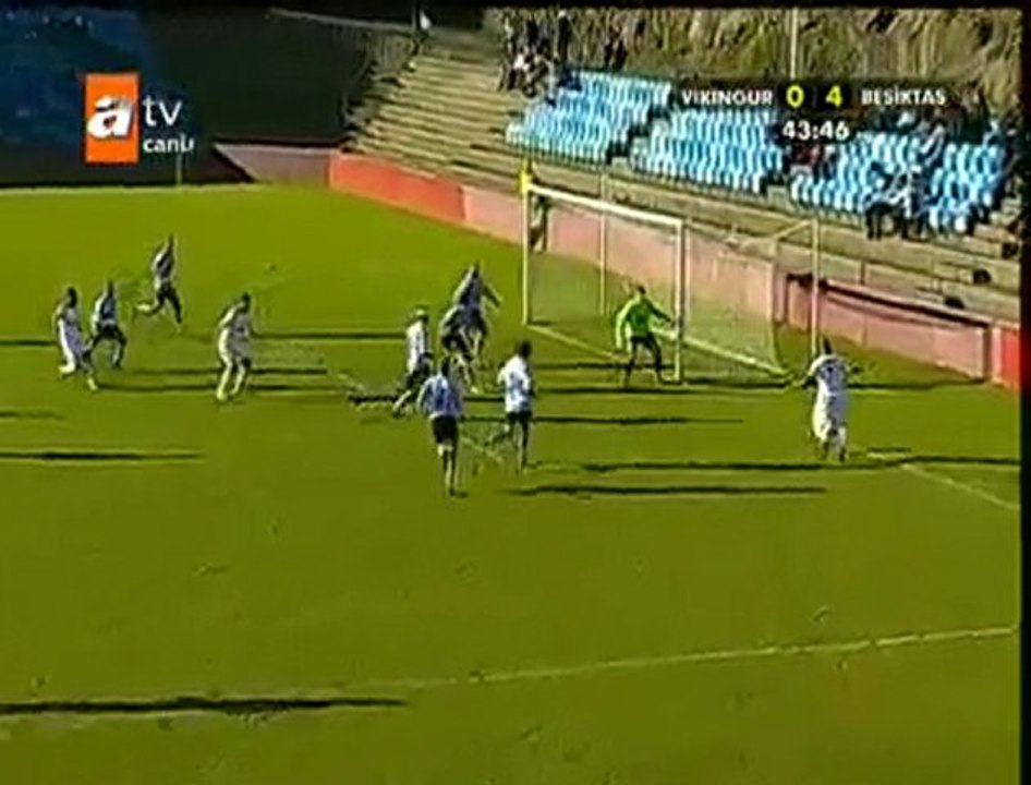 Vikingur-Besiktas | 4.Gol : BOBÔ