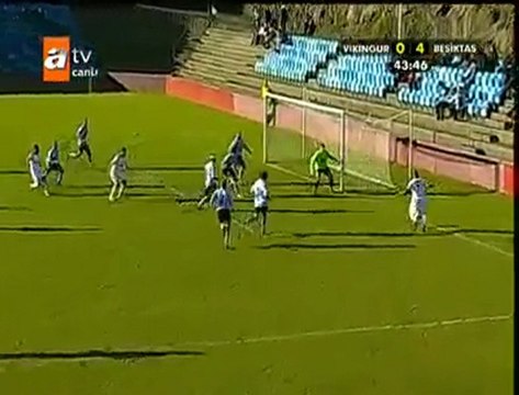Vikingur-Besiktas | 4.Gol : BOBÔ