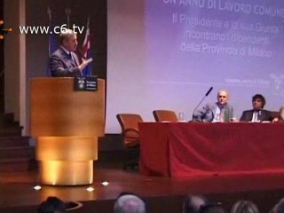 Podestà festeggia un anno di lavoro in Provincia di Milano