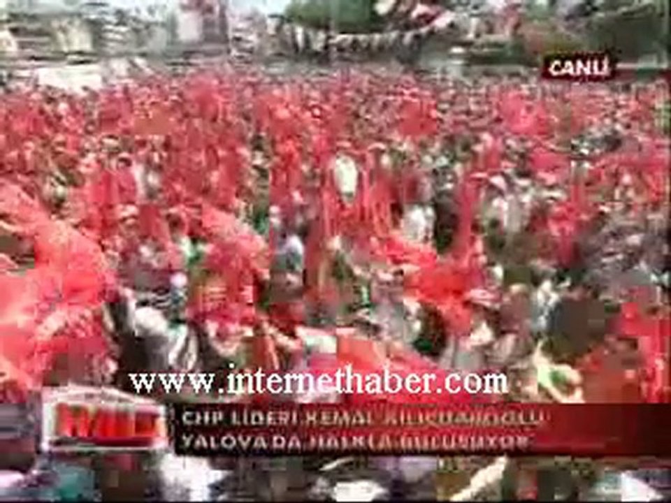 Erdoğan Kılıçdaroğlu Yalova