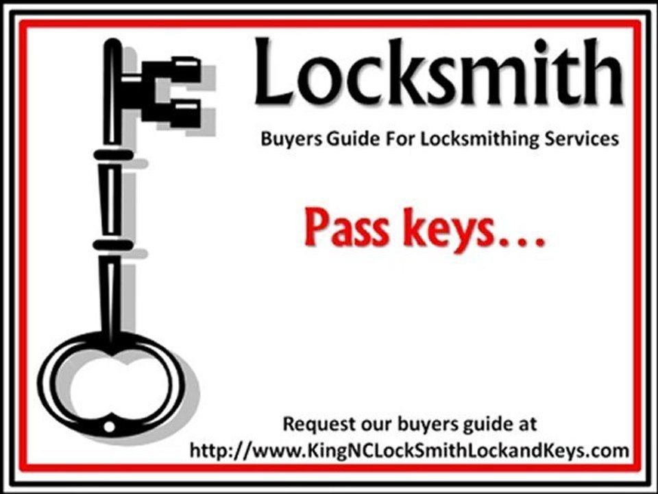 Skeleton Keys King NC Locksmith