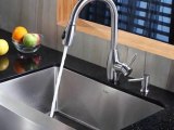 Kraus Kitchen Sink, Faucet KPF-2110 & Soap Dispenser Combo