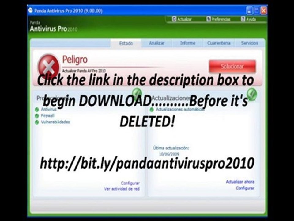 FREE Panda Antivirus Pro 2010 Download ?!?!