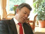 Colombian president-elect Santos travels to Mexico