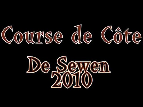 Course de côte de sewen 2010