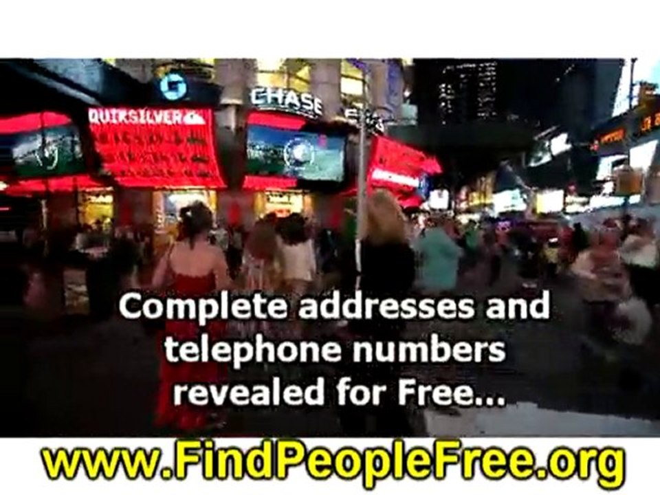 100% Free People Finder