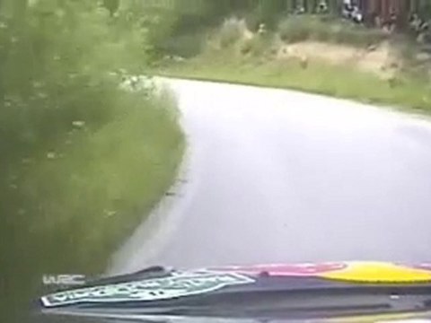WRC Rally Bulgaria 2010 Kimi Räikkönen SS3 Onboard