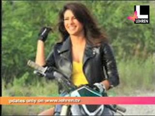 Priyanka's Tough Bike Stunts