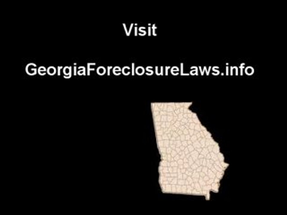 Learn how Georgia's foreclosure laws could impact your home