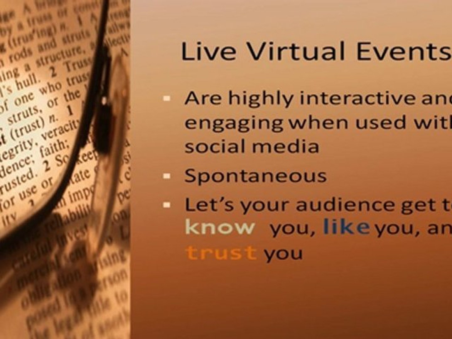 What are Virtual Events