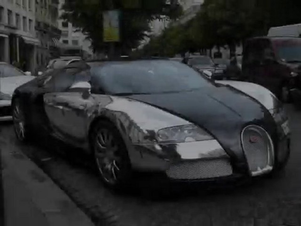 Bugatti Veyron en chrome!