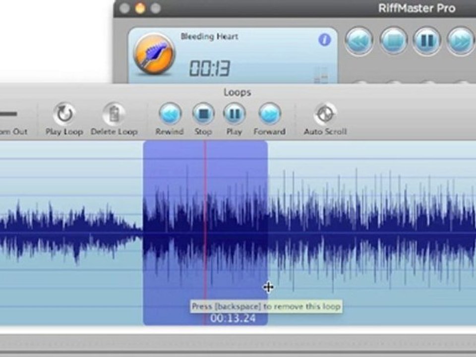 RiffmasterPro Version 3 for MAC slowdown Music slow down mp3