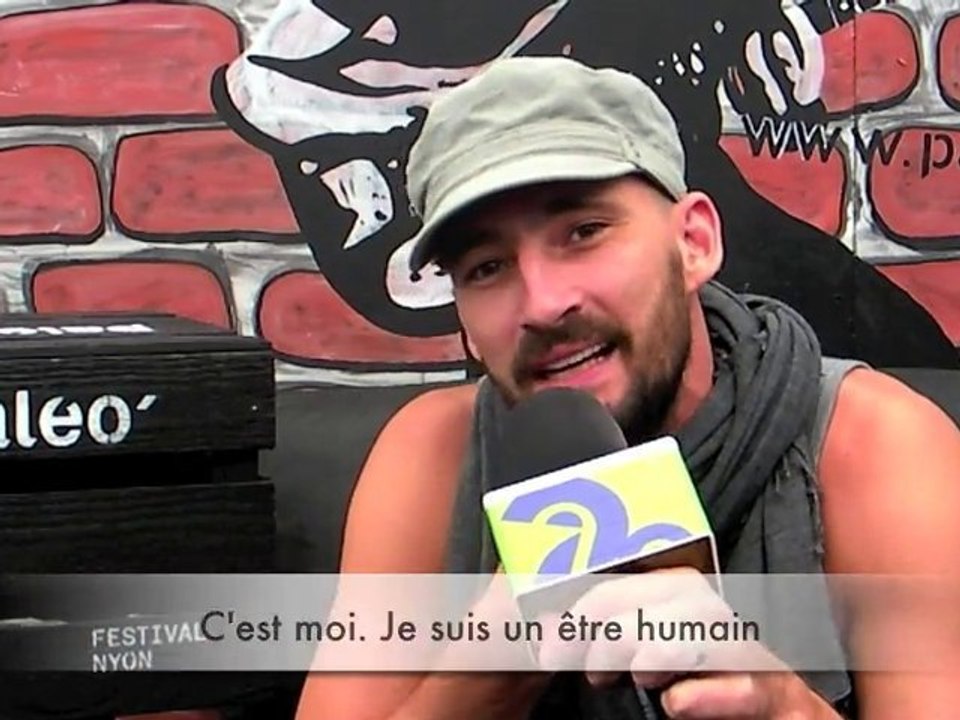 Paléo 2010: Gentleman en interview