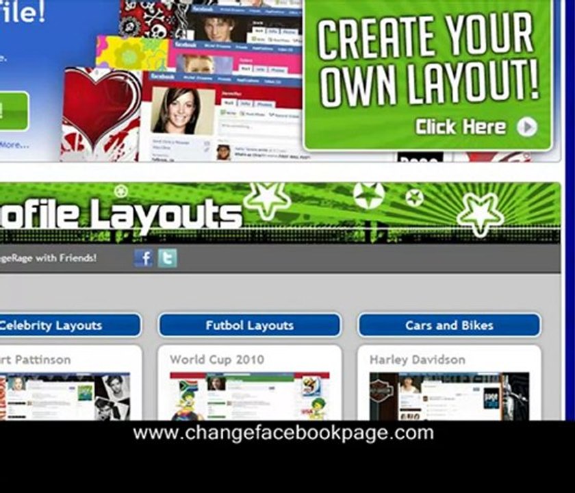Change Facebook Page