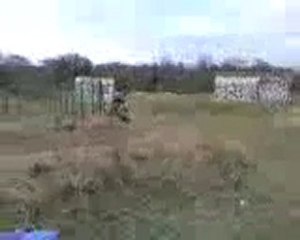 chute en dirt bike