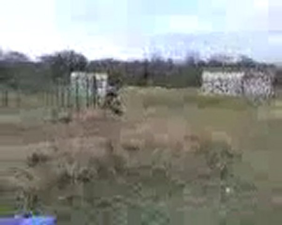 chute en dirt bike