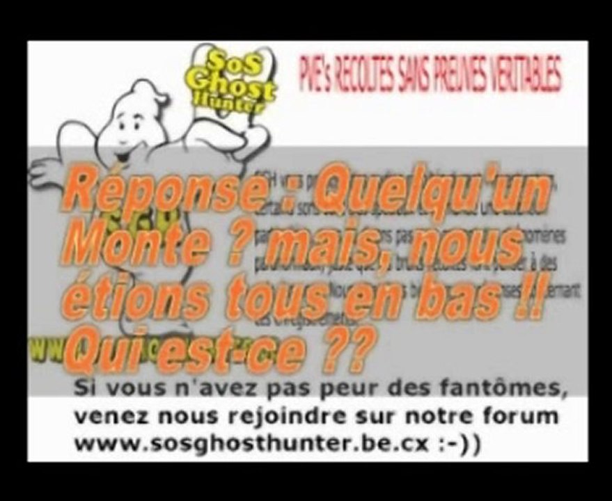 Investigation paranormale a Charleroi N°10