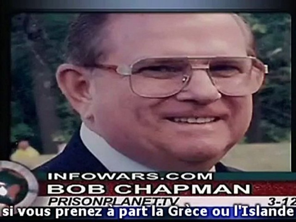 Bob Chapman la chute du dollar