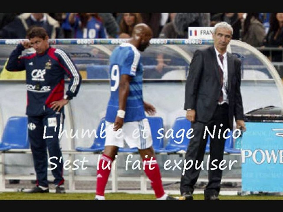 Chanson pour anelka