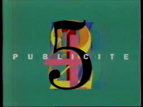 Page De Publicité 1992 LA CINQ