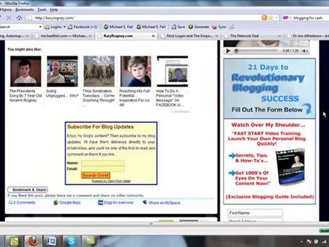 Blogging For Beginners...Blog Examples