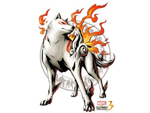 Marvel vs. Capcom 3: Fate of Two Worlds - Amaterasu Gameplay