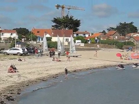 La Bernerie en Retz : plage du port