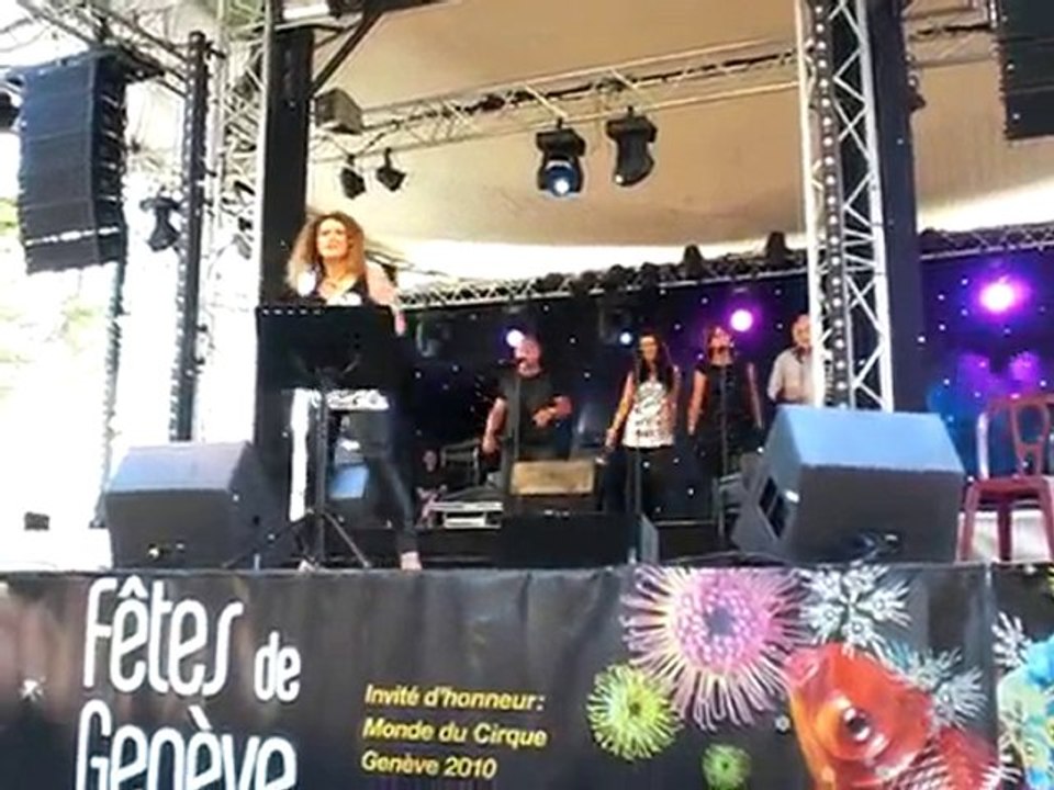 Marie des GOLDEN SINGERS Fêtes de GENEVE 2010