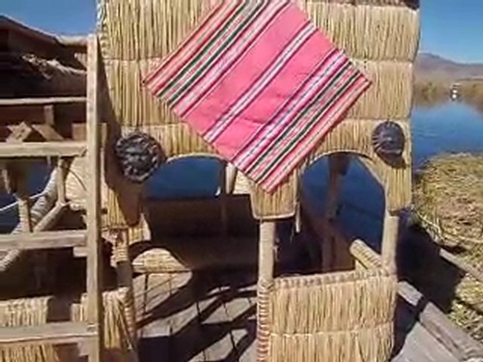 Sur le lac titicaca