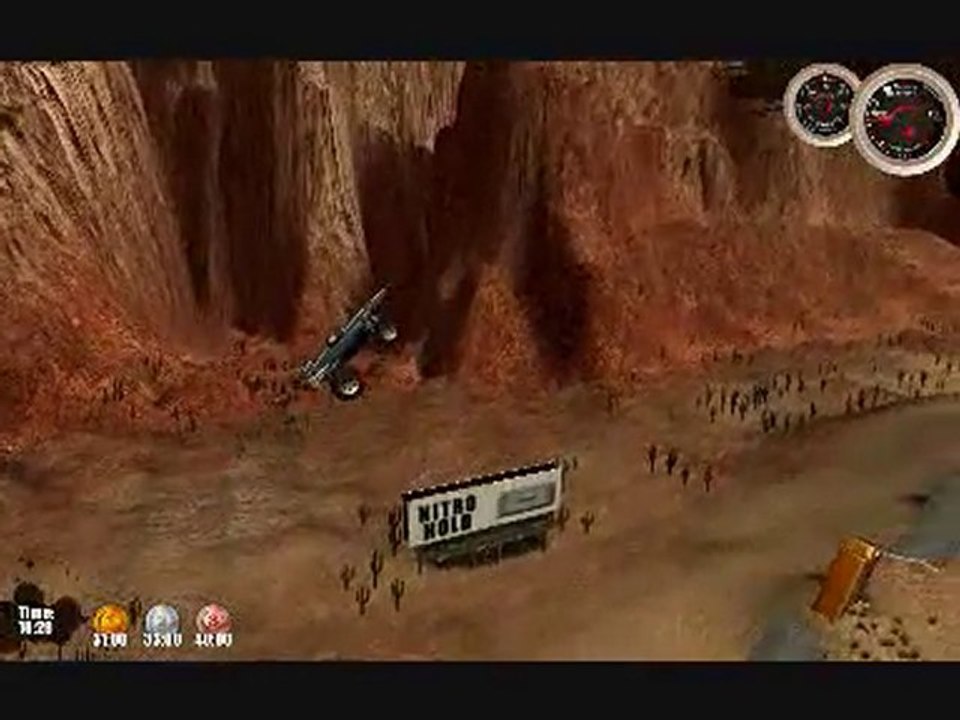 Monster truck nitroda F1 arabası