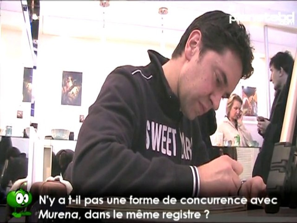 Enrico Marini en interview pour planetebd.com