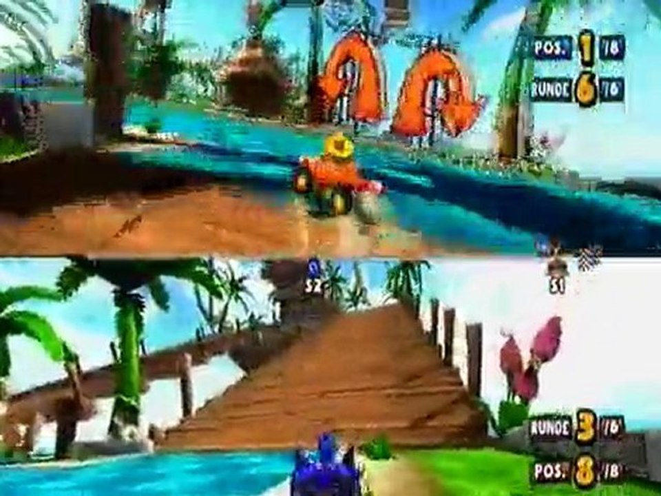 Sonic und Sega Allstars Racing Multiplayer 2/2