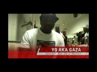 Yo aka Gaza 1ere partie de la Fouine(extrait show 2+interview)
