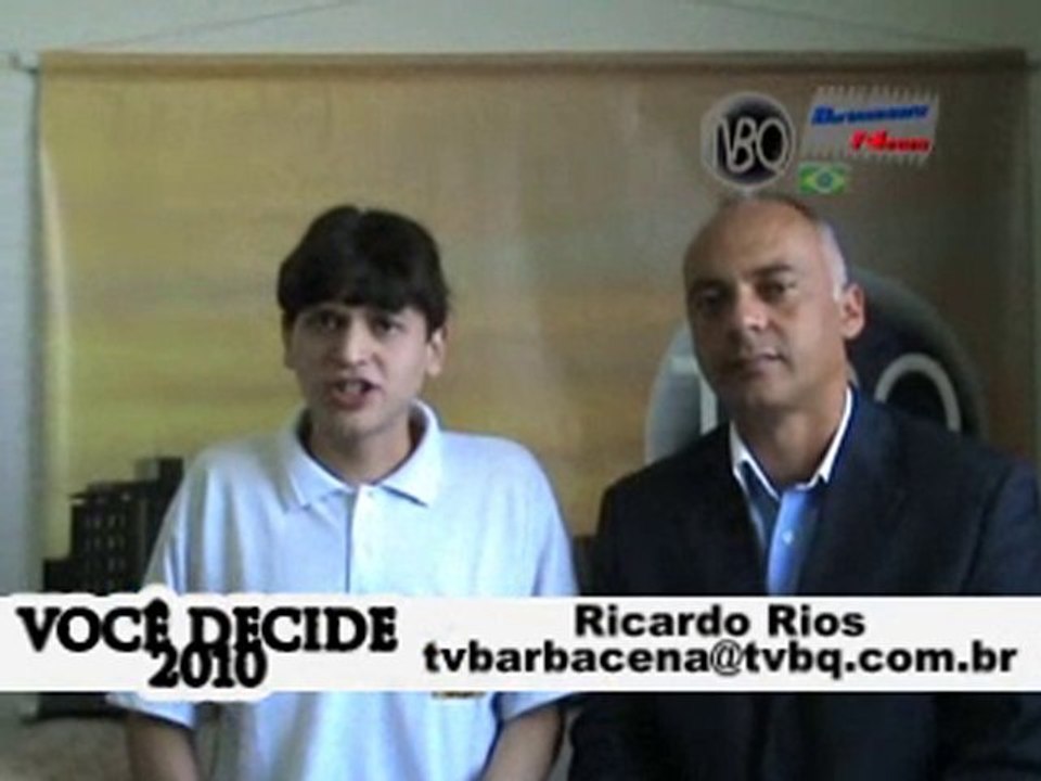 Você Decide 2010: Sabatinas - Edilson Nascimento -24/07/2010