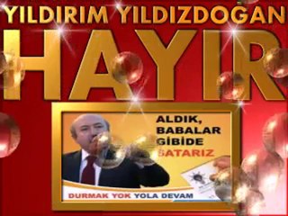 Referandum 'Hayır' şarkısı!