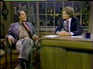 Robert Klein home movies Letterman