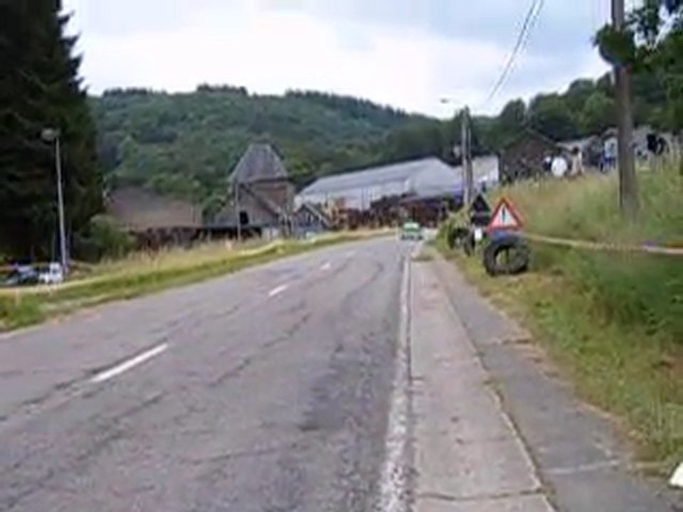 CdC alle sur semois 2010 bon cedric Opel kadett gsi