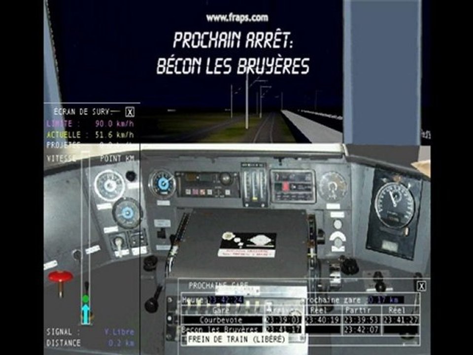 POBO 23H15 Versailles Rive Droite - Paris Sant Lazare MSTS