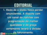 Rede GLOBO tentou impedir lançamento da RECORD NEWS