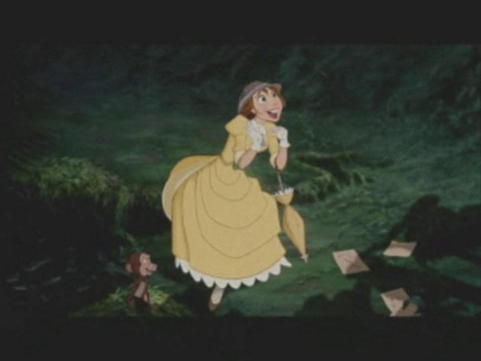 Tarzan [07]  Babouin course poursuite