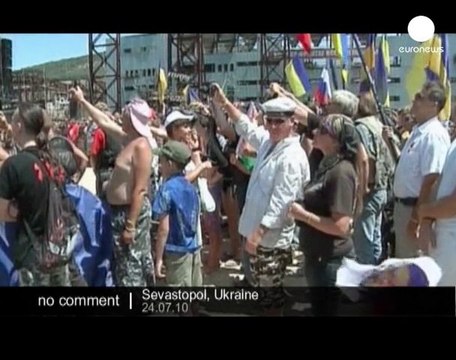 Vladimir Putin rides Harley Davidson at... - no comment