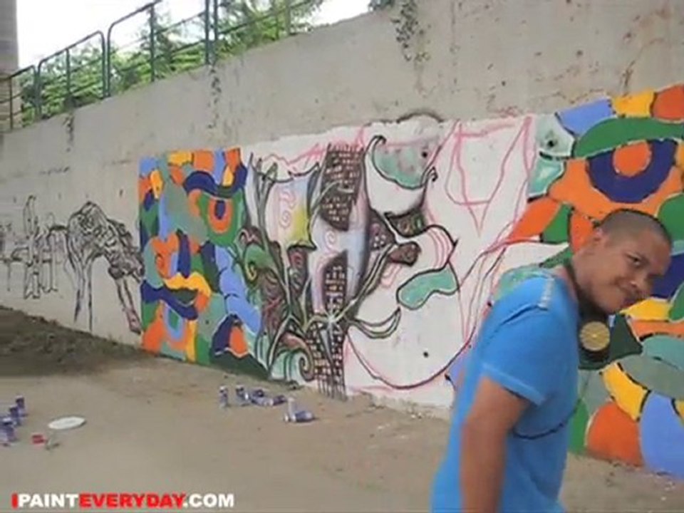 graffiti in kuala lumpur /  ipainteveryday 212 / ottograph