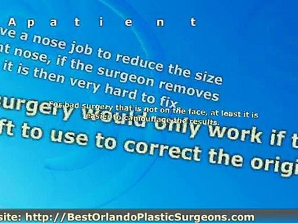 Best Orlando Plastic Surgeons - Orlando Cosmetic Surgeons