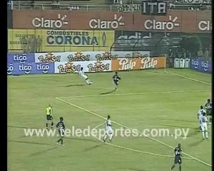 GUSTAVO SANABRIA GOLES   GOL A OLIMPIA