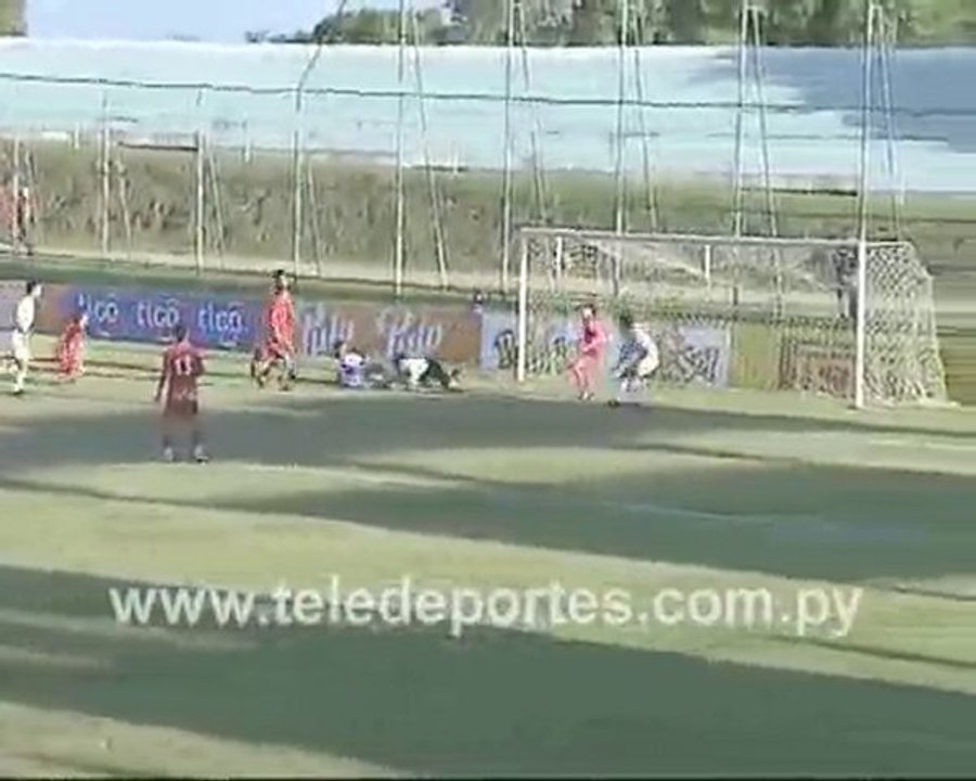 GUSYAVO SANABRIA GOLES  GRAN CONTROL. GOL AL 3 DE FEBRERO