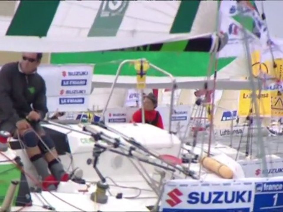 Solitaire du Figaro 2010 : Gildas Morvan vainqueur du prologue