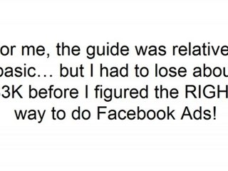 FACEBOOK ADS GUIDE REVIEW - Facebook Marketing
