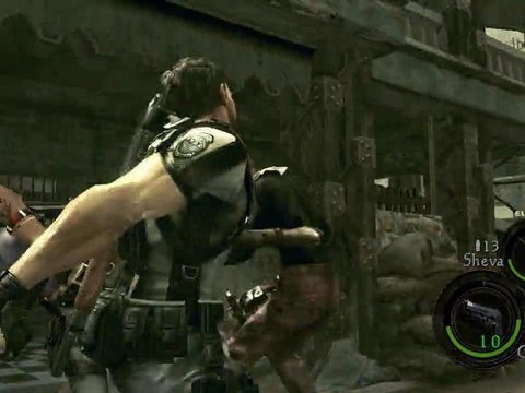 [Resident evil 5 Walkthrough HD]3: L'homme à la tronçonneuse