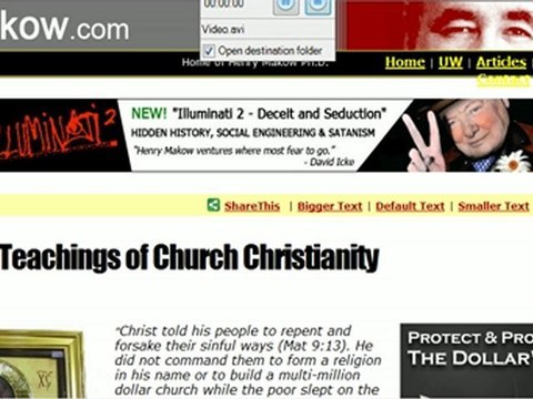 DR. HENRY MAKOW SAYS THE NEGROES ARE FROM TRIBE OF JUDAH